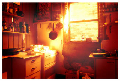 warm kitchen