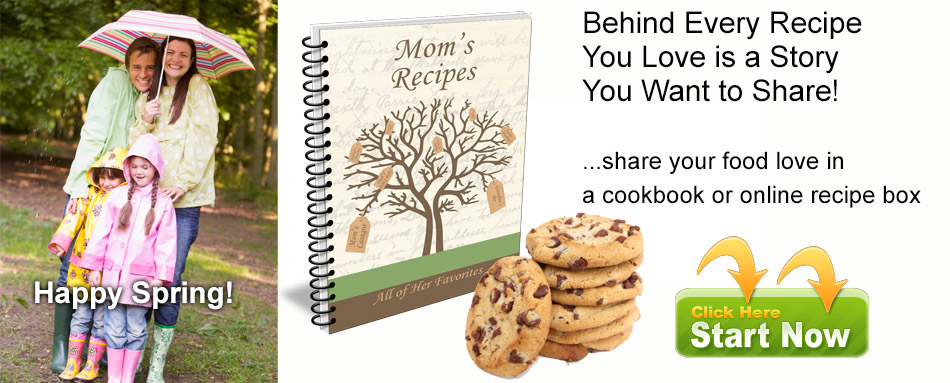 Create an online recipe box